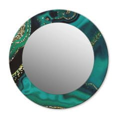 tulup.cz Kulaté dekorativní zrcadlo Emerald marble fi 50 cm
