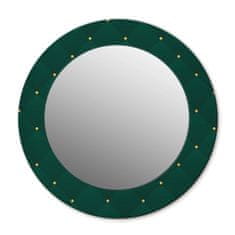 tulup.cz Kulaté zrcadlo s dekorem Zelená luxusní šablona fi 80 cm