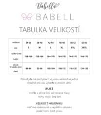 Babell Babell body s 3/4 rukávy MARITA černé S