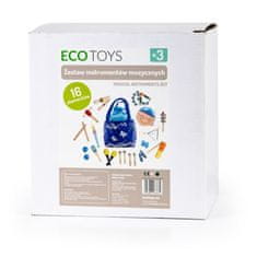 LEBULA Hudební sada 16 nástrojů + taška Ecotoys