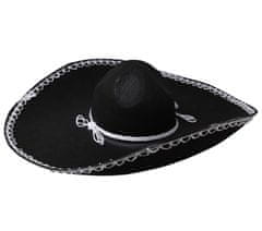 Guirca Sombrero klobouk černý filc 55cm