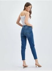 Orsay Tmavě modré dámské mom džíny 34