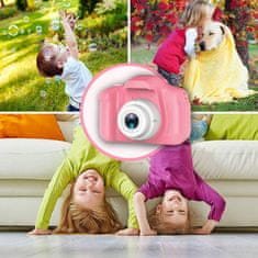 Cool Mango Dětský fotoaparát Dětský fotoaparát, dětský fotoaparát, dětský fotoaparát, růžová