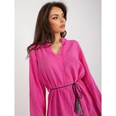 Och Bella Dámské šaty OCH BELLA tmavě růžové TW-SK-BI-2021977.00_398198 XL