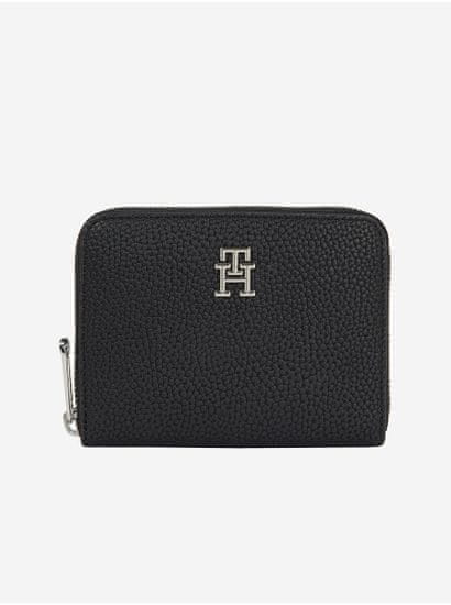 Tommy Hilfiger Černá dámská peněženka Tommy Hilfiger Emblem Med ZA