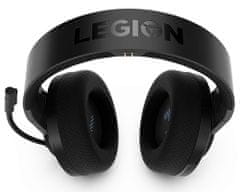 Lenovo Legion H600/Stereo/Jack/Drát/USB/Bezdrát/Černá