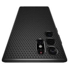 Spigen Liquid Air, matte black, Samsung Galaxy S22 Ultra