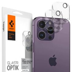 Spigen Spigen Glass Optik 2 Pack, clear - iPhone 14 Pro/iPhone 14 Pro Max