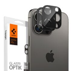 Spigen Spigen Glass Optik 2 Pack, black - iPhone 15 Pro/15 Pro Max/14 Pro/14 Pro Max