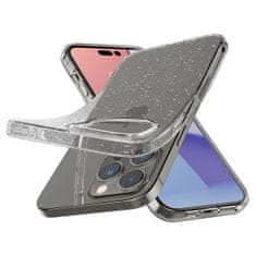 Spigen Liquid Crystal Glitter, crystal quartz, iPhone 14 Pro