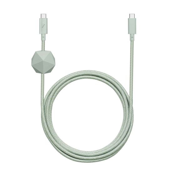 Native Union Desk Cable C-C, 2.4m, sage