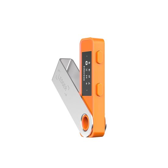 Ledger Nano S Plus BTC Orange Crypto Hardware Wallet