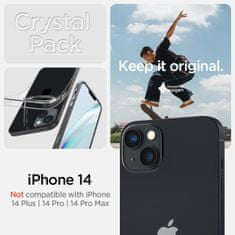 Spigen Crystal Pack, crystal clear, iPhone 14