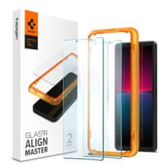 Spigen Spigen Glass AlignMaster 2 Pack - Sony Xperia 10 IV