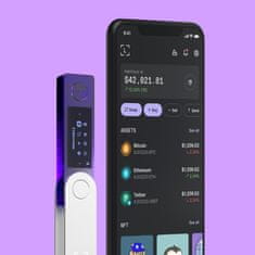 Ledger Nano X Cosmic Purple Crypto Hardware Wallet