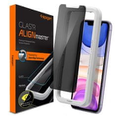 Spigen Spigen Glass AlignMaster Privacy 1 Pack - iPhone 11