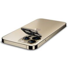 Spigen Spigen tR Optik 2 Pack, gold - iPhone 13 Pro/13 Pro Max