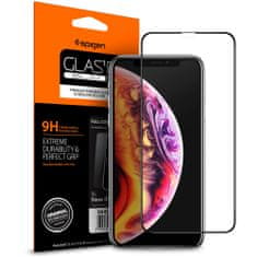 Spigen Spigen Glass FC HD, black - iPhone 11/XR