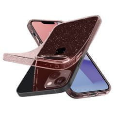 Spigen Liquid Crystal Glitter, rose quartz, iPhone 14