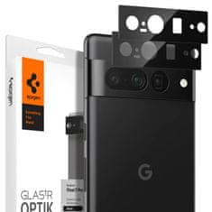 Spigen Spigen Glass Optik 2 Pack, black - Google Pixel 7 Pro