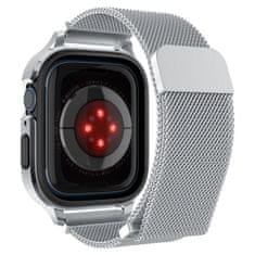 Spigen Metal Fit Pro, silver, Apple Watch 8/7 45mm