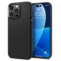 Spigen Liquid Air, matte black, iPhone 14 Pro Max