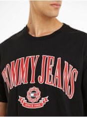 Tommy Jeans Černé pánské tričko s potiskem Tommy Jeans Modern Prep XL