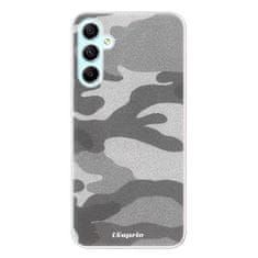 iSaprio Silikonové pouzdro - Gray Camuflage 02 pro Samsung Galaxy A34 5G