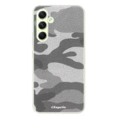 iSaprio Silikonové pouzdro - Gray Camuflage 02 pro Samsung Galaxy A54 5G