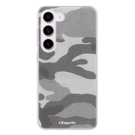 iSaprio Silikonové pouzdro - Gray Camuflage 02 pro Samsung Galaxy S23 5G