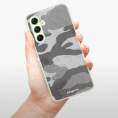 iSaprio Silikonové pouzdro - Gray Camuflage 02 pro Samsung Galaxy A54 5G