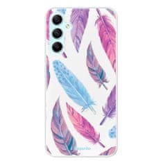 iSaprio Silikonové pouzdro - Feather Pattern 10 pro Samsung Galaxy A34 5G