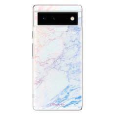 iSaprio Silikonové pouzdro - Raibow Marble 10 pro Google Pixel 6 5G