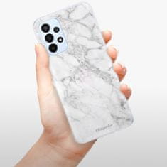 iSaprio Silikonové pouzdro - SilverMarble 14 pro Samsung Galaxy A23 / A23 5G