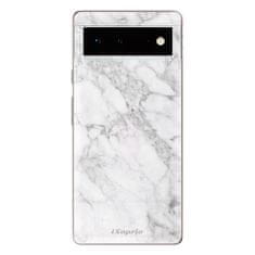 iSaprio Silikonové pouzdro - SilverMarble 14 pro Google Pixel 6 5G