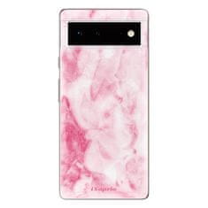 iSaprio Silikonové pouzdro - RoseMarble 16 pro Google Pixel 6 5G