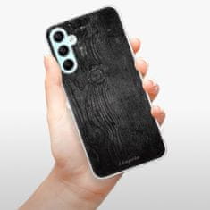 iSaprio Silikonové pouzdro - Black Wood 13 pro Samsung Galaxy A34 5G