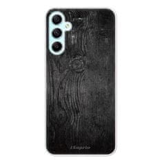 iSaprio Silikonové pouzdro - Black Wood 13 pro Samsung Galaxy A34 5G