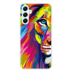 iSaprio Silikonové pouzdro - Rainbow Lion pro Samsung Galaxy A34 5G