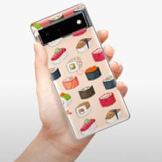 iSaprio Silikonové pouzdro - Sushi Pattern pro Google Pixel 6 5G