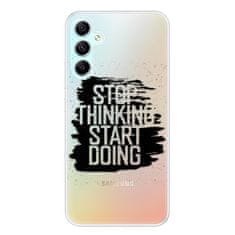 iSaprio Silikonové pouzdro - Start Doing - black pro Samsung Galaxy A34 5G