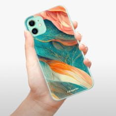 iSaprio Silikonové pouzdro - Abstract Marble pro Apple iPhone 11