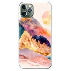 iSaprio Silikonové pouzdro - Abstract Mountains pro Apple iPhone 11 Pro Max