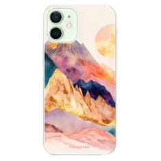 iSaprio Silikonové pouzdro - Abstract Mountains pro Apple iPhone 12