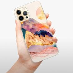 iSaprio Silikonové pouzdro - Abstract Mountains pro Apple iPhone 12 Pro