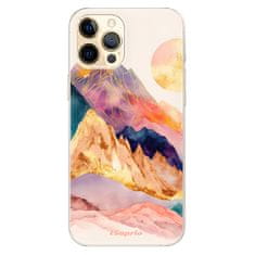 iSaprio Silikonové pouzdro - Abstract Mountains pro Apple iPhone 12 Pro