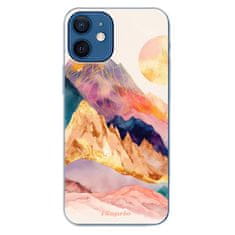 iSaprio Silikonové pouzdro - Abstract Mountains pro Apple iPhone 12 Mini