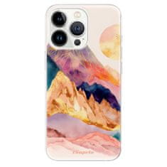 iSaprio Silikonové pouzdro - Abstract Mountains pro Apple iPhone 13 Pro
