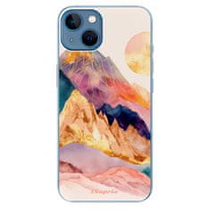 iSaprio Silikonové pouzdro - Abstract Mountains pro Apple iPhone 13