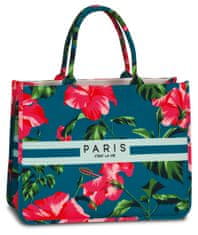 FABRIZIO Taška Beach Bag Paris Flowers